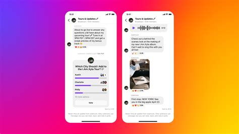 instagram live chat channel